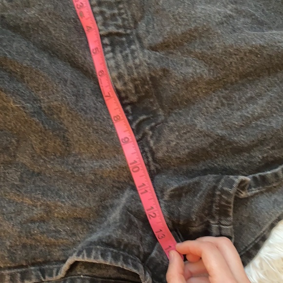 Vintage Black Mom Shorts 80s - Picture 8 of 9